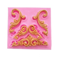 Pâte à gomme liquide en Silicone, cadre européen, 1 pièce, Fondant de chocolat, outils de décoration