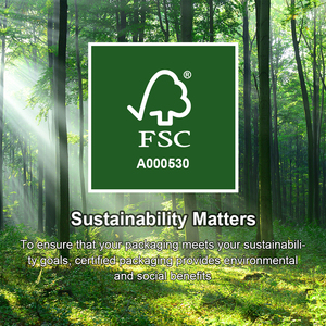 Tùy Chỉnh Desgin Sang Trọng Handmade Lật Top Coffrets Cadeaux Cứng Nhắc Gấp Từ Quà Tặng Giấy Hộp Bao Bì Với Chèn - Product Image 6