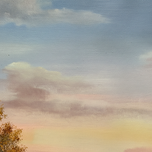 Dipinti a Olio Digitali 100% Fatti a Mano 20x24 Pollici, Stile Moderno Classico con Alberi su Tela di Cotone per Camera da Letto - Product Image 1