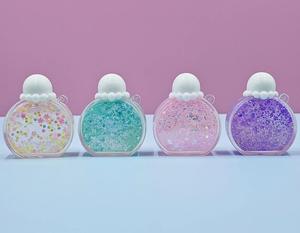 Nouveau design coloré, jouet anti-stress en malteux scintillant, boule anti-stress à presser, porte-clés, cadeau d'anniversaire classique - Product Image 3