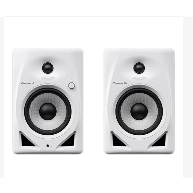 Pioneer DM-50D 5" Active Studio Monitors | DSP Acoustic Optimized, TRS/XLR, RCA, 3.5mm Inputs | for Music Production, DJing, Mix