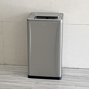 Cenicero vertical <span class=keywords><strong>de</strong></span> acero inoxidable con zona <span class=keywords><strong>de</strong></span> fumadores <span class=keywords><strong>de</strong></span> pie y cubo <span class=keywords><strong>de</strong></span> basura <span class=keywords><strong>de</strong></span> extinción <span class=keywords><strong>de</strong></span> <span class=keywords><strong>humo</strong></span> - Product Image 5