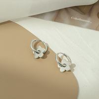 Bracelet Minimaliste en Acier Inoxydable Plaqué Or 18K avec Fermoir OT, Chaîne Ovale Fleur et Trombone pour Femmes et Hommes