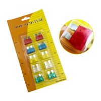 Kit de 10 fusibles automobiles à lame, assortiment standard 10A-30A pour la réparation du système électrique des véhicules, outils à main