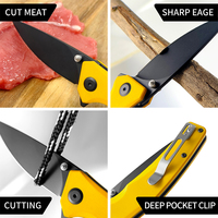 Couteau de poche pliable, lame en acier 3Cr13, manche en G10, camping, survie, pêche, tactique, EDC, chasse, portable, OEM personnalisable