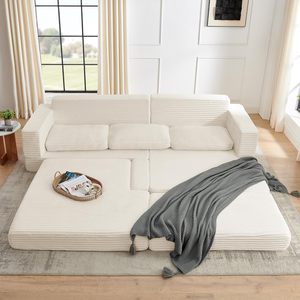 Đám Mây Hiện Đại Thoải Mái Modular Cắt Nén Sofa Giường Phòng Khách Căn Hộ Bọt Nén Sofa - Product Image 4