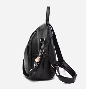 Mochila de Viaje de Doble Uso, Gran Capacidad, Impermeable, para Mujer, con Cierre de PU, Correa de Hombro Arqueada, para la Escuela, para Mamá, Suave - Product Image 6