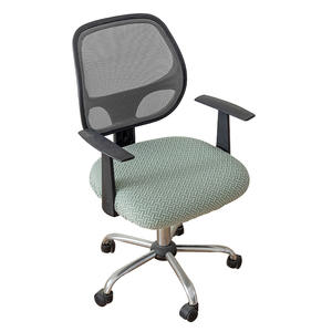 Evrensel elastik kaymaz su geçirmez 100% Polyester otel sandalye kılıfı dört mevsim uygun Slipcover ev koltuk minderi - Product Image 5