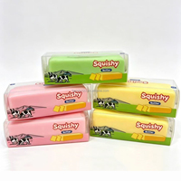 Jouet Squishy en PU de 13,5 cm, texture beurre croustillant et collant, à rebond lent, anti-stress et de décompression, jouet à presser, jouet de farce à ventouse pour doigts
