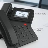 Téléphone IP Gigabit Fanvil V50G avec écran rétroéclairé de 2,3 pouces, PoE, conférence 6 voies, prise en charge EHS, voix HD, double SIP, IP6, SIP VoIP professionnel de bureau