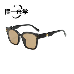 Unisex <b>Sunglasses</b> Black Frame Gray Lens UV400 Protection PC Material Outings Cycling Driving - Product Image 2