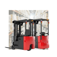 YCMG 800kg 3-Rad Elektro-Gabelstapler 0,8 Tonnen Kompakter Gegengewichtsstapler CE-Zertifiziert für Zwischengeschosse & Kleine Lagerhallen