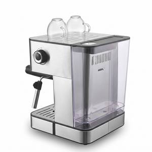Machine à café semi-automatique standard européenne transfrontalière avec système de mousse de lait et réservoir amovible pour usage domestique - Product Image 6