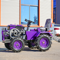 Nouveau tracteur agricole à quatre roues motrices, motoculteur rotatif multifonction, micro-motoculteur, nouveau motoculteur rotatif à quatre roues motrices