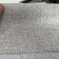 Tissu Voile Froissé Doux au Toucher, Largeur 290 cm, 100% Polyester, Rideaux Transparents Anti-UV Infroissables pour Salon et Chambre à Coucher