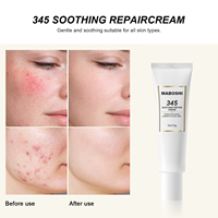 Crème réparatrice 345, hydratant quotidien pour le visage, éclaircissant les marques d'acné, apaisant les rougeurs, crème de soin coréenne végane pour peaux sensibles