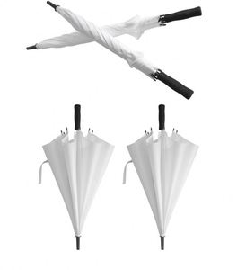 High Quality Custom Sublimation Foldable Umbrella Personalized Sun Rain <b>Gift</b> for Business White Color Promotional Use - Product Image 1