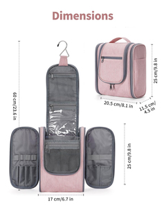 Bolsa <span class=keywords><strong>de</strong></span> <span class=keywords><strong>Maquillaje</strong></span> Portátil <span class=keywords><strong>de</strong></span> Gran Capacidad, Resistente al Agua, Organizador <span class=keywords><strong>de</strong></span> Viaje para Artículos <span class=keywords><strong>de</strong></span> Aseo y Cosméticos - Product Image 6