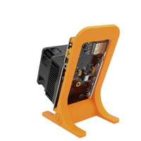 Bitaxe GT Gamma Turbo GT801 Open Sources Bitcoin Solo Miner 2.4T 40W PSU Termasuk Orange Stand Algoritma Sha-256 Metal