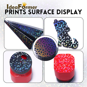 Accesorios para Impresora 3D IdeaFormer, Plataforma de Impresión <span class=keywords><strong>PEK</strong></span> de 310*315 mm con Base Magnética, Colorida, para K1 Max - Product Image 5