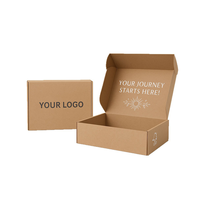 Cajas de Cartón Reciclables para Envíos, con Impresión Personalizada del Logotipo de la Marca, para Trajes y Camisas de Lujo, Extra Grandes, con Relieve