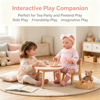 Poupée Bébé Reborn Réaliste Noire de 55,88 cm (22 po) avec Corps Entier en Vinyle, Corps en Tissu Léger et Pondéré, Tenue Florale Rose, Jouet de Collection pour Fille