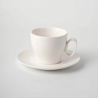 Service de table en porcelaine blanche de luxe, prix de gros direct usine, comprenant assiettes, bols et tasses