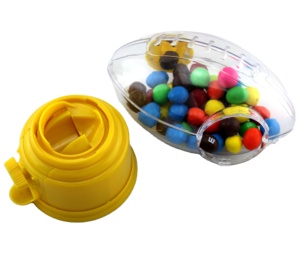 Gumball Chocolate Nuts Snacks Dispenser <strong>American</strong> Football Shape GVM06G for Sale - Product Image 5