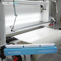 Film de protection de peinture SolarDe 9,5 mil TPU PPF, garantie 8 ans, auto-réparateur, anti-rayures, super hydrophobe, film transparent pour voiture
