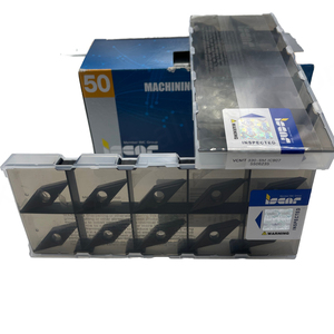 Inserto de Carburo de Tungsteno VCMT 330-SM IC907 Iscar, Herramienta de Torneado Externo para Torno CNC, 1 Año de Garantía - Product Image 1