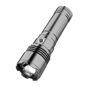 Linterna Recargable con Alcance de 1000M, Enfoque Ajustable, Luz LED para Uso en Exteriores y en el Hogar, con Modo SOS y Luz de Luna - Product Image 1