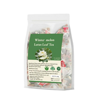 Thé Oolong d'Hiver au Goût Sucré de Melon, Citron et Feuille de Lotus, Thé Santé Fermenté Mélangé en Boîte ou Bouteille pour Mincir en Hiver