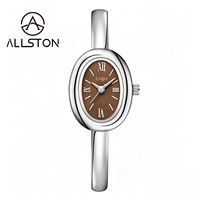 Jam Tangan Wanita Mewah Berkualitas Tinggi Harga Terjangkau Pabrik Jam Tangan Allston Mesin Quartz Mini Antik Sport Charm Casing Alloy Ringan