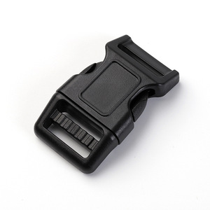 Hebilla de liberación lateral de plástico de 25 mm, negra, duradera, para bolsos, correas ajustables - Product Image 2