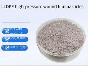 Butiran plastik daur ulang LLDPE kepadatan rendah transparan untuk Film ditiup & bungkus meregang - Product Image 5