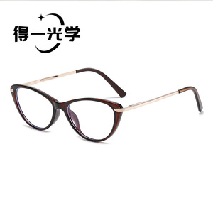 กรอบแว่นตา Cat Eye TR90 ป้องกันแสงสีฟ้า แบบเต็มกรอบ สำหรับทุกเพศ - Product Image 4