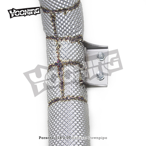 Downpipe Sportivo di Fabbrica per <span class=keywords><strong>PORSCHE</strong></span> <span class=keywords><strong>718</strong></span> 2.0T 2016-2023 Auto Sportiva con Sistema Downpipe con Scudo Termico - Product Image 3