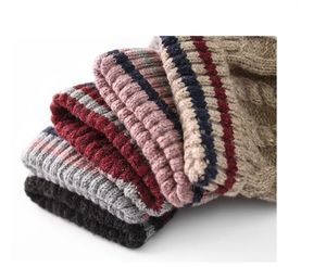 ACE Pom Beanie mujeres caliente lindo Cable Knit sombreros <span class=keywords><strong>de</strong></span> invierno grueso estiramiento suave gorros <span class=keywords><strong>de</strong></span> punto estilo - Product Image 2