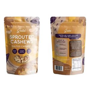 הדפס מבריק מותאם אישית לעמוד שקית אלומיניום נייר אלומיניום שקית ניילון שקיות פלסטיק עם רוכסן - Product Image 3