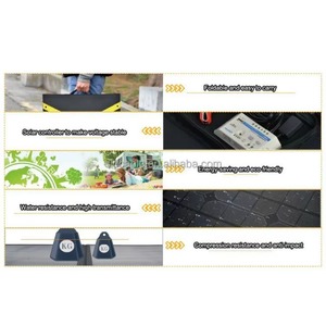 Chargeur de batterie solaire pliable Slocable 20W, panneau solaire flexible, fabriqué en usine BSCI - Product Image 3