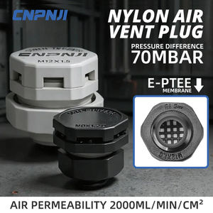 <span class=keywords><strong>M5</strong></span> colokan katup pernapasan tahan <span class=keywords><strong>Air</strong></span>, pelindung katup udara aliran udara tahan debu colokan ventilasi plastik - Product Image 1