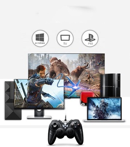 Mando Universal con Cable <span class=keywords><strong>USB</strong></span> para TV, <span class=keywords><strong>PC</strong></span>, Ordenador Portátil, Vibración, Joystick, Gamepads para Win XP/Win7/Win8/Win10 F22 21 - Product Image 3