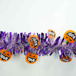 2m di plastica impermeabile di Halloween festa zucche luminose ghirlande di fiori appese luminose decorate uso interno scena della festa - Product Image 1