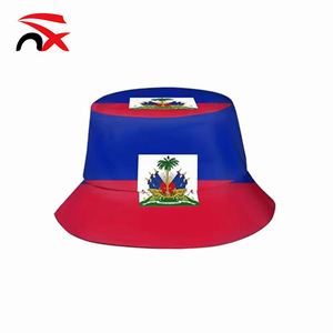 Biểu Tượng Tùy Chỉnh In Ấn Đầy Đủ Mùa Hè Du Lịch <span class=keywords><strong>Hat</strong></span> Polyester Có Thể Gập Lại Brim Haiti Cờ Ngư Dân <span class=keywords><strong>Hat</strong></span> Cho Ngoài Trời - Product Image 2