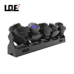 Barra de Luces LED Móviles TB5 <span class=keywords><strong>Tornado</strong></span> de 5 Cabezas con Control DMX512 IP65, Efectos de Halo Circular, Anillo, Tira, Barra, Cabeza Giratoria Oscilante para DJ - Product Image 2