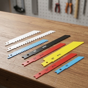 Herramienta de hojas de sierra de calar de precisión de 14 piezas <span class=keywords><strong>con</strong></span> acero de alta velocidad para un corte suave en madera, metal y plástico - Product Image 5