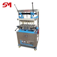 Nouvelle machine industrielle à faible bruit pour la fabrication de cornets de crème glacée, avec des matières premières à base d'eau de maïs et de farine, motorisée, longue durée de vie