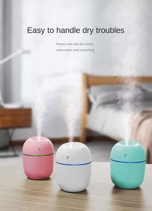 New Arrival <b>Mini</b> Ultrasonic Humidifier Nebulizer Diffuser Portable <b>USB</b> Powered 350ml Capacity Household Hotel Use 1 Year - Product Image 4