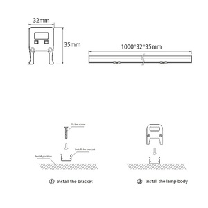 R/<span class=keywords><strong>G</strong></span>/<span class=keywords><strong>B</strong></span>/W/<span class=keywords><strong>Y</strong></span>/RGB pixel led tubo 5050smd alluminio tubo guardrail led hurdle lampada - Product Image 6