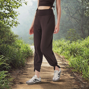 Leggings de Yoga de Cintura Alta y Pierna Ancha para Mujer, Transpirables, con Cintura Elástica, Holgados, Largos, para Fitness y Danza - Product Image 3